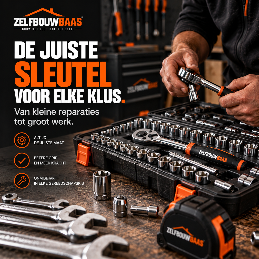 Welke sleutelset heb je nodig? Dit zijn de belangrijkste verschillen